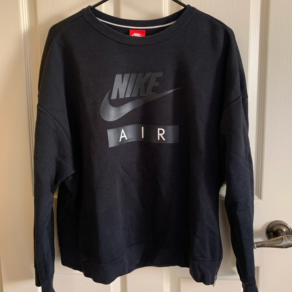 Nike Air Black Crewneck Sweatshirt